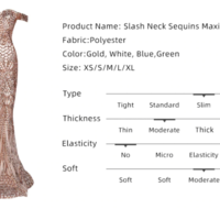 2021 Summer Sexy Bra Party Dress Sequin Maxi Dress Off the Shoulder Bodycon Elegant Wedding Women Dresses,122 - Thumbnail 1