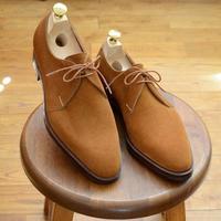 PURE HANDMADE BROWN CHUKKA COLLECTION SHOES FOR MEN - Thumbnail 1