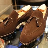 Brown Tasseled Stylish Men's Foot Wear Leather Loafers - Thumbnail 1