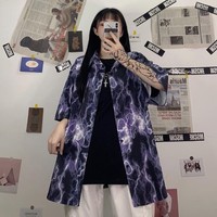 Gothic Loose Casual Top - Thumbnail 1