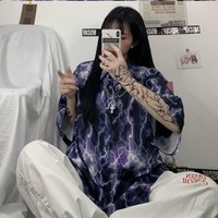 Gothic Loose Casual Top - Thumbnail 3