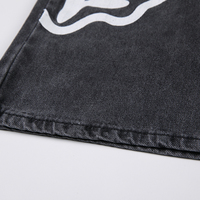 Free Shipping-WASTED HAPPY FACE JEANS - Thumbnail 5