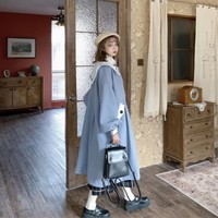 Sweet Lolita Woolen Button up Coat - Thumbnail 2