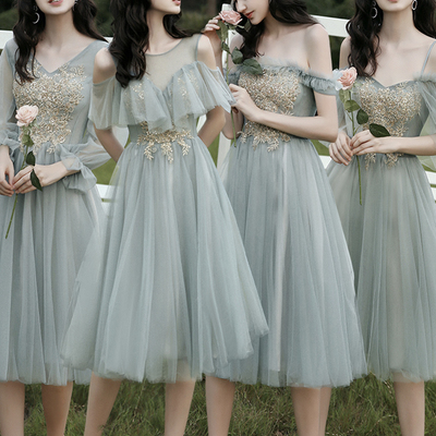 Cute tulle short prom dress party dress - Thumbnail 4