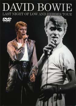 DAVID BOWIE Last Night Of Low And Heroes Tour Tokyo Japan NHK Hall 12.12.1978 DVD
