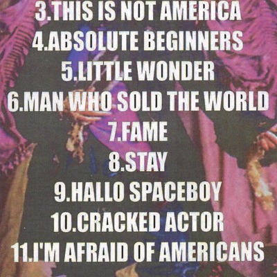 David bowie live at bbc theater london 27 jun.2000 dvd