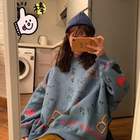 Casual Kawaii Harajuku Hoodies Sweater - Thumbnail 3