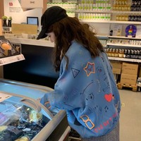 Casual Kawaii Harajuku Hoodies Sweater - Thumbnail 4