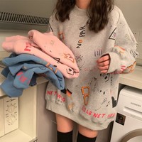 Casual Kawaii Harajuku Hoodies Sweater - Thumbnail 5
