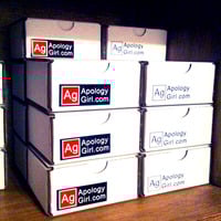 Red Stripe Canvas Belts - 2 styles - by Apology Girl - Thumbnail 2