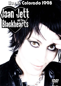 JOAN JETT & The BLACKHEARTS Live In Colorado 1998 DVD