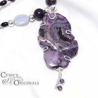 Crazy lace and Amethyst set - Thumbnail 3