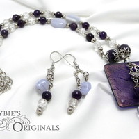 Amethyst Butterfly Set - Thumbnail 3