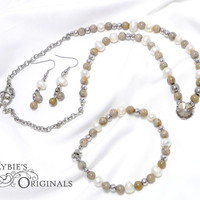 Champagne & pearl 3pc set - Thumbnail 1