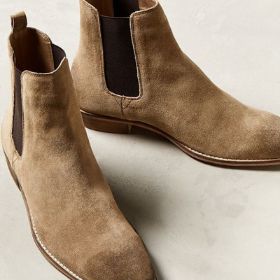 Handmade sand suede sale price handmade chelsea boot made on order