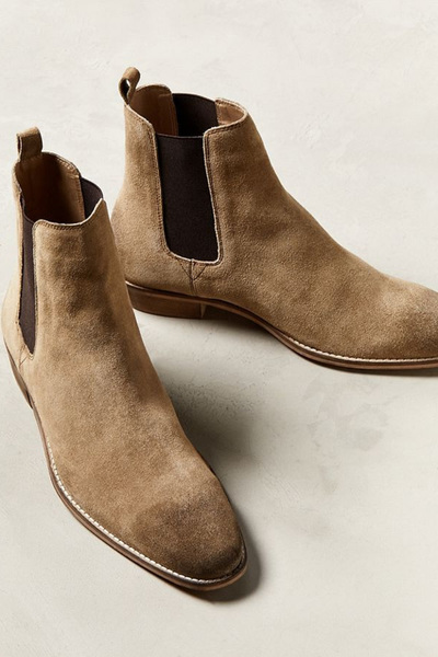 Handmade Sand Suede Sale Price Handmade Chelsea Boot Made On Order