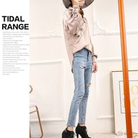Lace up Water Proof High Heels Gothic Platform Boots - Thumbnail 2