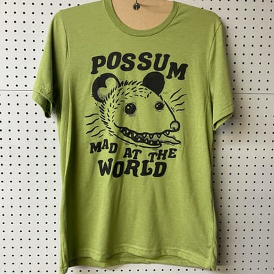 MAD AT THE WORLD SHIRT (green)