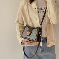 Vintage Strawberry/Cat Printed Shoulder Bag - Thumbnail 2