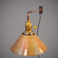 Vintage Industrial Style Wall Sconce - Thumbnail 3