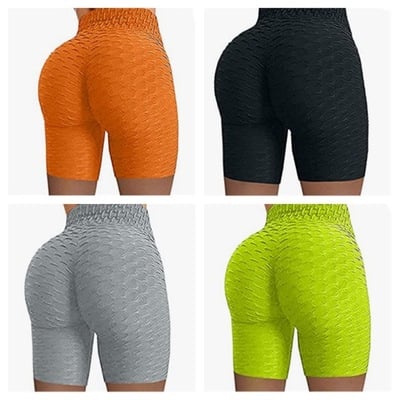 Biker butt lifting shorts-tde - Thumbnail 5