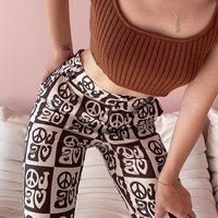 LOVE HIGH WAISTED TROUSERS - Thumbnail 2
