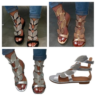 Fashion Butterfly Sandals-TDE