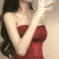 Cute A line short prom dress party dress - Thumbnail 3