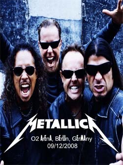 METALLICA O2 Arena, Berlin, Germany 09.12.2008 DVD