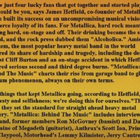 METALLICA VH1 Behind The Music DVD - Thumbnail 1