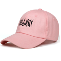 "HELLBOY" CAP IN PINK - Thumbnail 1