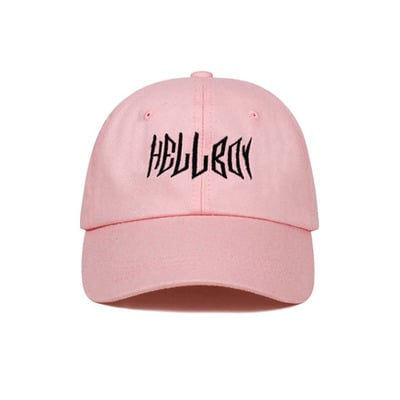 "HELLBOY" CAP IN PINK