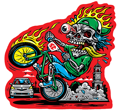 Bike Maniac sticker