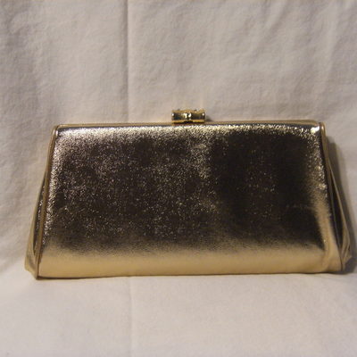 Gold clutch