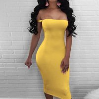 Casual Sexy Sleeveless Dress - Thumbnail 1