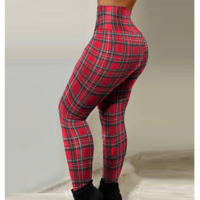 Check Print Skinny Pants - Thumbnail 2