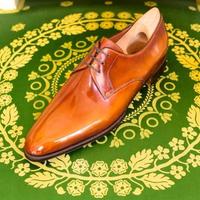 Latest Brown Narrow Toe  Chukka Men Formal Shoes Handmade Edition - Thumbnail 1