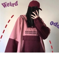 Cute Green Frog Animal Cartoon Aesthetic Long Sleeve Hoodie Sweater Sweatshirt Pullover Jumper E-Girl Kawaii Korean Japanese Harajuku Streetwear - Thumbnail 9