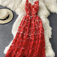 Cute lace short dress party dress - Thumbnail 3