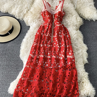 Cute lace short dress party dress - Thumbnail 5
