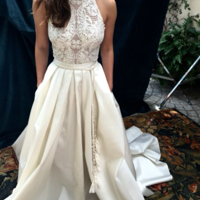 Sexy prom dress,a-line prom dress,satin prom dress,evening dress,152 - Thumbnail 4