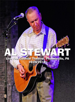 AL STEWART Live The Colonial Theatre, Phoenixville, PA 10.26.2012 DVD