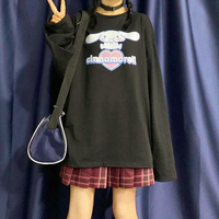 Love Heart Cinnamoroll Long Sleeve T-shirt - Thumbnail 5