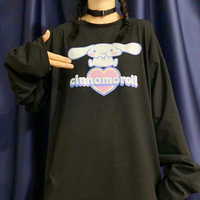 Love Heart Cinnamoroll Long Sleeve T-shirt - Thumbnail 6