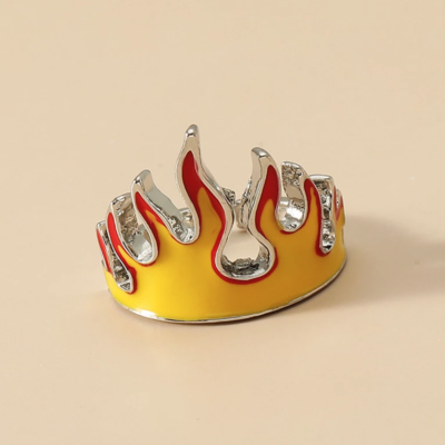 Free shipping-flame ring - Thumbnail 3