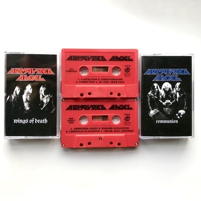 Armoured angel - "wings of death" + "communion"