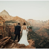 Mermaid Long Sleeves Lace Wedding Dresses - Thumbnail 2