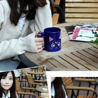 Harajuku Sailor Moon Cat Couple Pair Luna Ceramic Water Cup Mug (Two) - Thumbnail 8