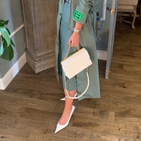 Green high heels female stiletto heel S-258 - Thumbnail 3