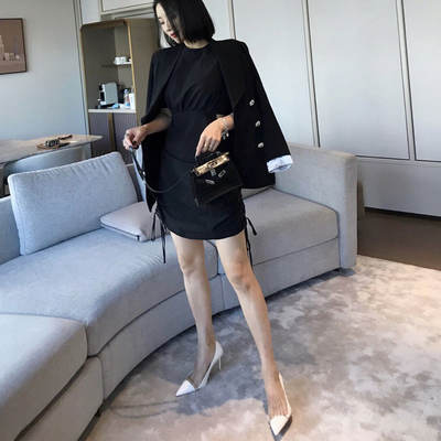 Black high heels women's white patent leather pumpss-260